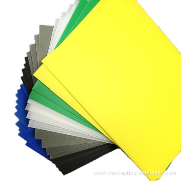 PP Corrugated Sheet used for printing and packaging
